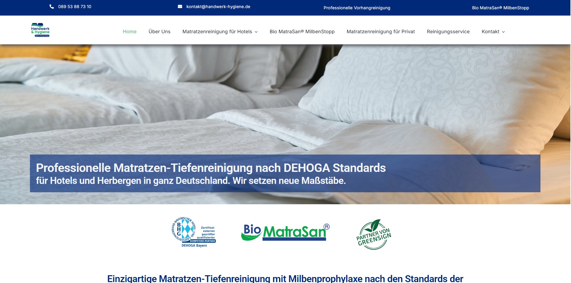 Überarbeitete Version mit freundlicheren Farben, UI/UX, SEO und Barriefreiheit.