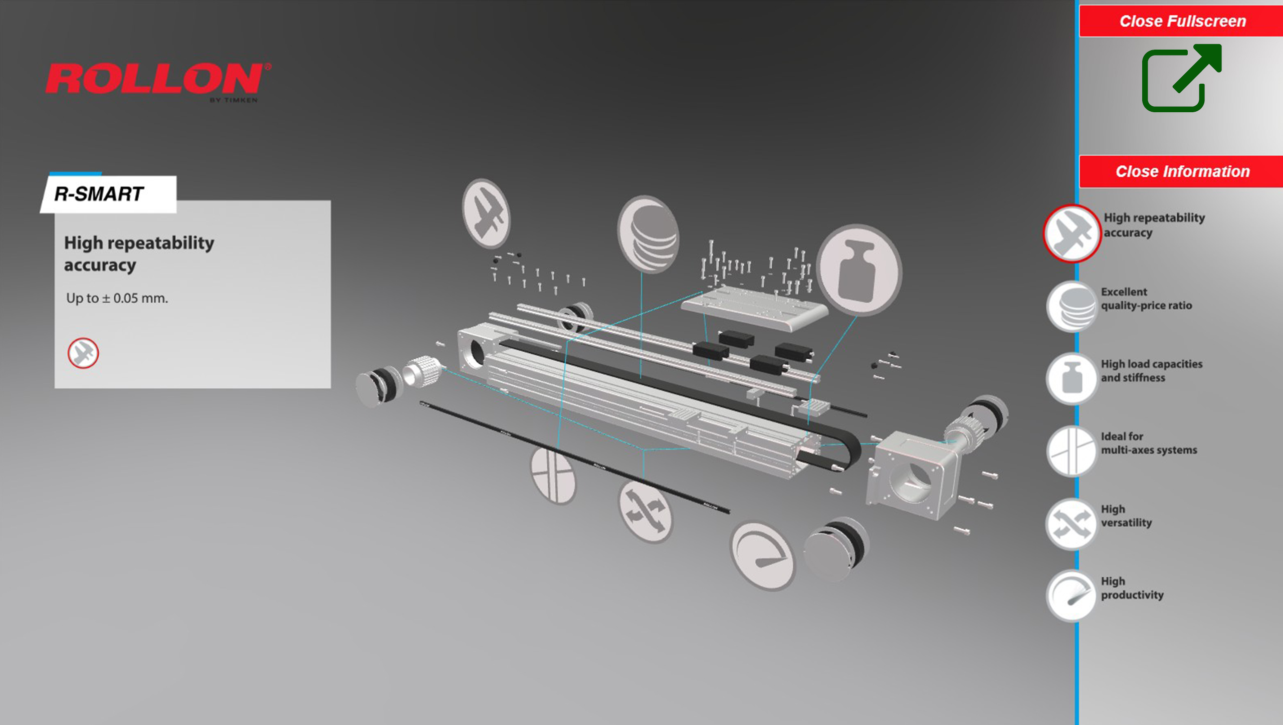 Produktpräsentation der besonderen Art: interaktives 3D Objekt in voller Funktion.